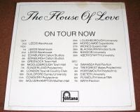 THE HOUSE OF LOVE U.K. LOVELY RARE RECORD COMPANY PROMO SHOP-TOUR DISPLAY 1990