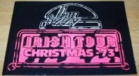 THIN LIZZY STUNNING RARE UNUSED STICKER FOR THE IRISH TOUR AT CHRISTMAS IN 1973