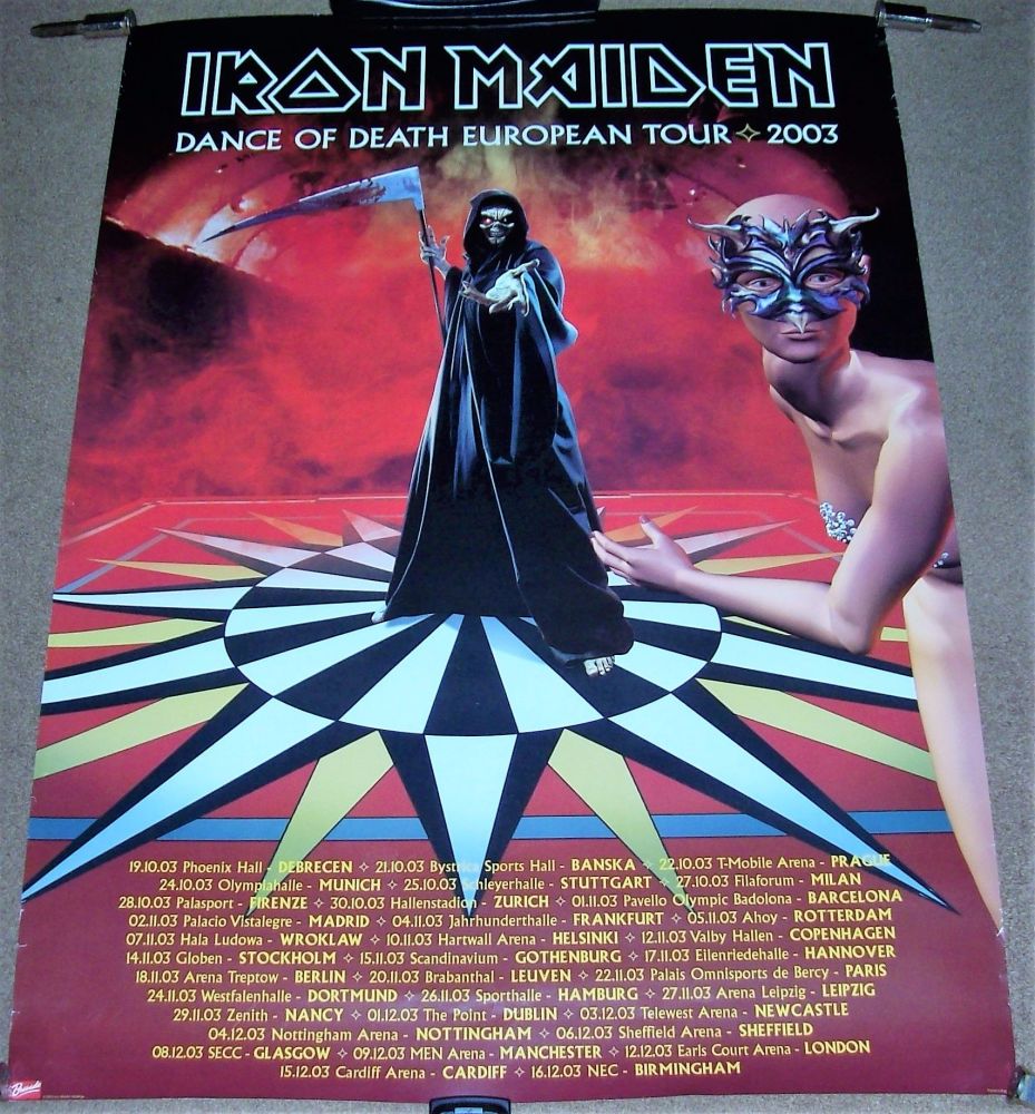 iron maiden tour dates 2003