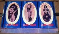 SKIN ALLEY SUPERB RARE U.K. RECORD COMPANY PROMO POSTER 'SKIN TIGHT' ALBUM 1973