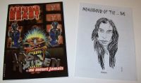 IRON MAIDEN SUPERB FRENCH 'NEIGHBOUR OF THE BEAST' FAN CLUB MAGAZINE APRIL 1998