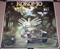 KOKOMO STUNNING U.K. RECORD COMPANY PROMO POSTER FOR 'KOKOMO' DEBUT ALBUM 1975