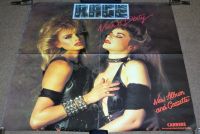 RAGE STUNNING RARE U.K. RECORD COMPANY PROMO POSTER 'NICE 'N' DIRTY' ALBUM 1982