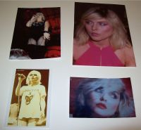 BLONDIE DEBBIE HARRY STUNNING SET OF FOUR GORGEOUS VARIOUS PHOTOGRAPHS