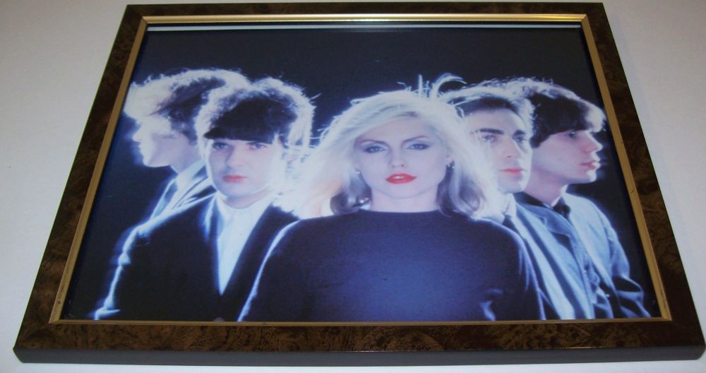 BLONDIE DEBBIE HARRY ABSOLUTELY STUNNING AND RARE FRAMED PHOTOGRAPH 