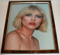 BLONDIE DEBBIE HARRY ABSOLUTELY STUNNING AND RARE FRAMED PHOTOGRAPH 