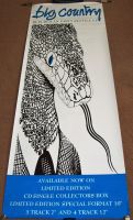 BIG COUNTRY UK RECORD COMPANY PROMO POSTER 'REPUBLICAN PARTY REPTILE' E.P. 1991