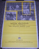 BILLY CHILDISH & BLACKHANDS U.S. REC COM PROMO POSTER 'CHATHAM JACK' ALBUM 1992