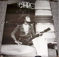 T-REX MARC BOLAN FABULOUS RARE U.K. PERSONALITY POSTER 'MARC' T.V. SHOW IN 1977
