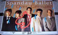 SPANDAU BALLET STUNNING CONCERT POSTER FOR MONDAY 3rd OCTOBER 1983 ESSEN GERMANY