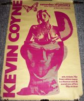 KEVIN COYNE STUNNING CONCERT POSTER SATURDAY 29th JANUARY 1972 U.E.A. ENGLAND UK