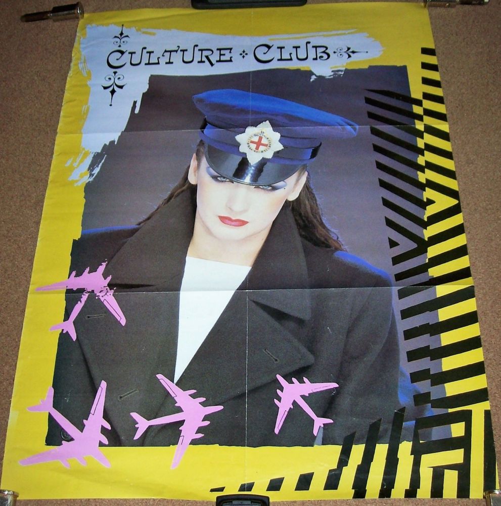 CULTURE CLUB FABULOUS INSERT POSTER FOR THE UK 12