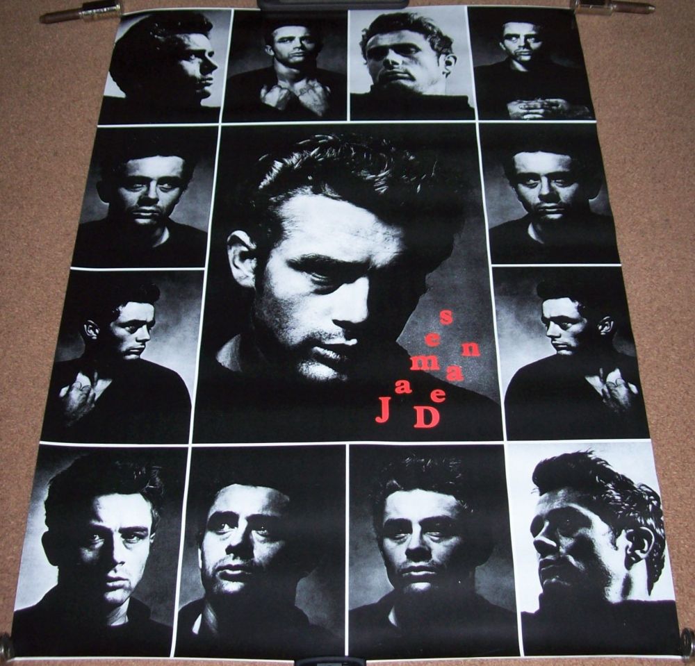 JAMES DEAN ABSOLUTELY STUNNING REALLY FABULOUS U.K. PERSONALITY POSTER FROM