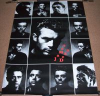 JAMES DEAN ABSOLUTELY STUNNING REALLY FABULOUS U.K. PERSONALITY POSTER FROM 1980