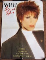 KIKI DEE STUNNING RARE U.K. RECORD COMPANY PROMO POSTER 'ANGEL EYES' ALBUM 1987