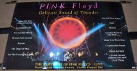 PINK FLOYD U.K. RECORD COMPANY PROMO POSTER 'DELICATE SOUND OF THUNDER' LIVE ALBUM 1988