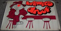 DIRE STRAITS MARK KNOPFLER BREWERS DROOP 1972 U.K. RECORD COMPANY PROMO POSTER