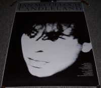 ECHO AND THE BUNNYMEN IAN McCULLOCH UK PROMO/TOUR POSTER "CANDLELAND" ALBUM 1989