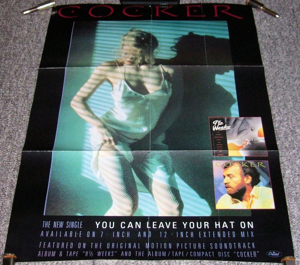 JOE COCKER RECORD COMPANY PROMO POSTER 