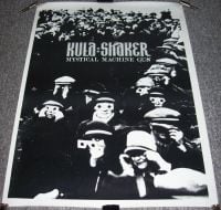 KULA SHAKER UK RECORD COMPANY PROMO POSTER "MYSTICAL MACHINE GUN" SINGLE IN 1999