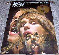 MEW ROCK SUPERB RARE UK RECORD COMPANY PROMO POSTER FOR "GLASS KITES" ALBUM 2005