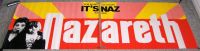 NAZARETH STUNNING UK RECORD COMPANY X 2 PROMO POSTERS FOR "SNAZ" LIVE ALBUM 1981