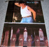 PAUL YOUNG STUNNING RARE MINT UN-OPENED DUTCH PERSONALITY POSTER No.41465 1987