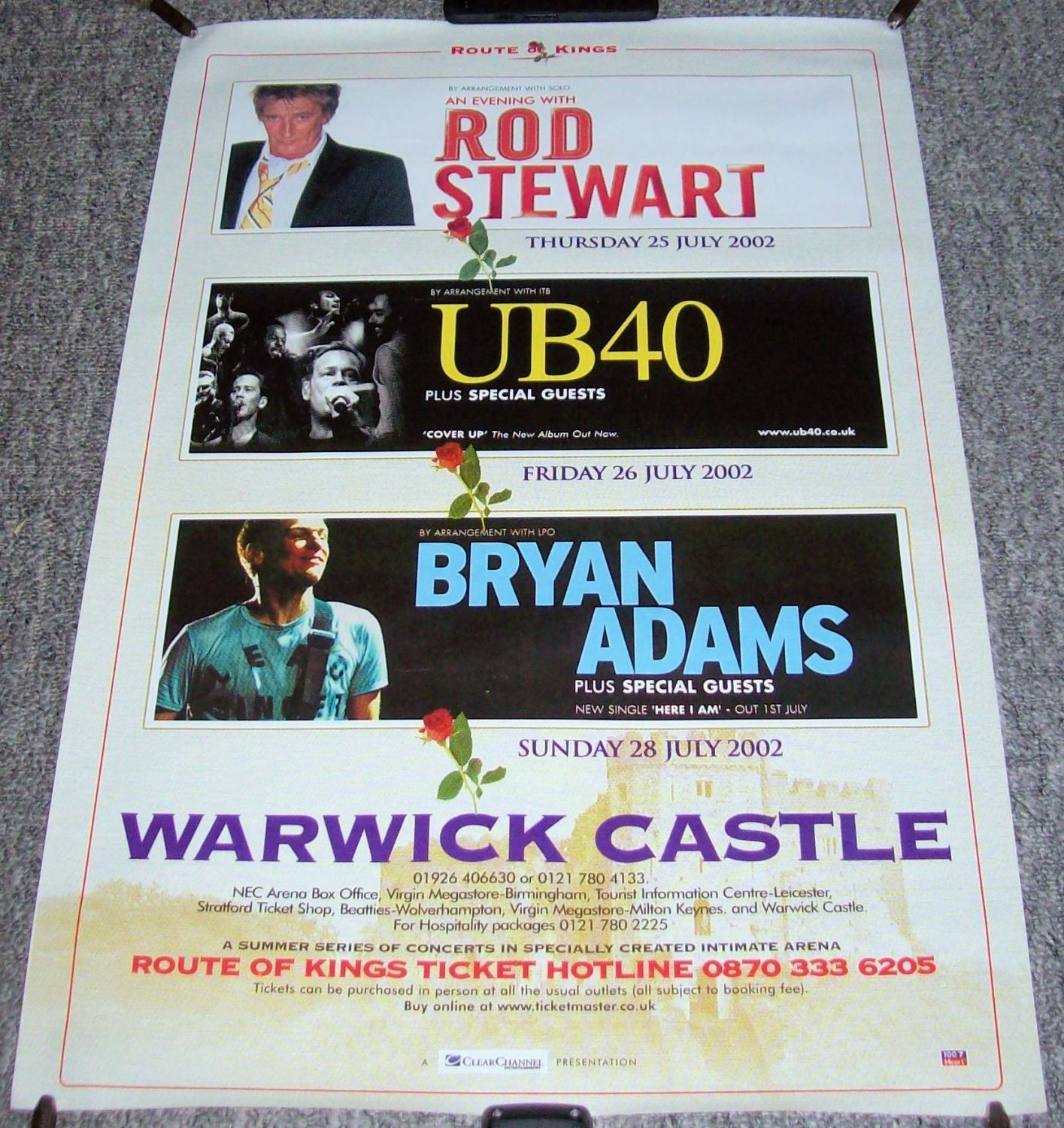ub40 tour warwick castle