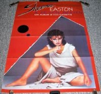 SHEENA EASTON STUNNING RECORD COMPANY PROMO POSTER "PRIVATE HEAVEN" ALBUM 1984