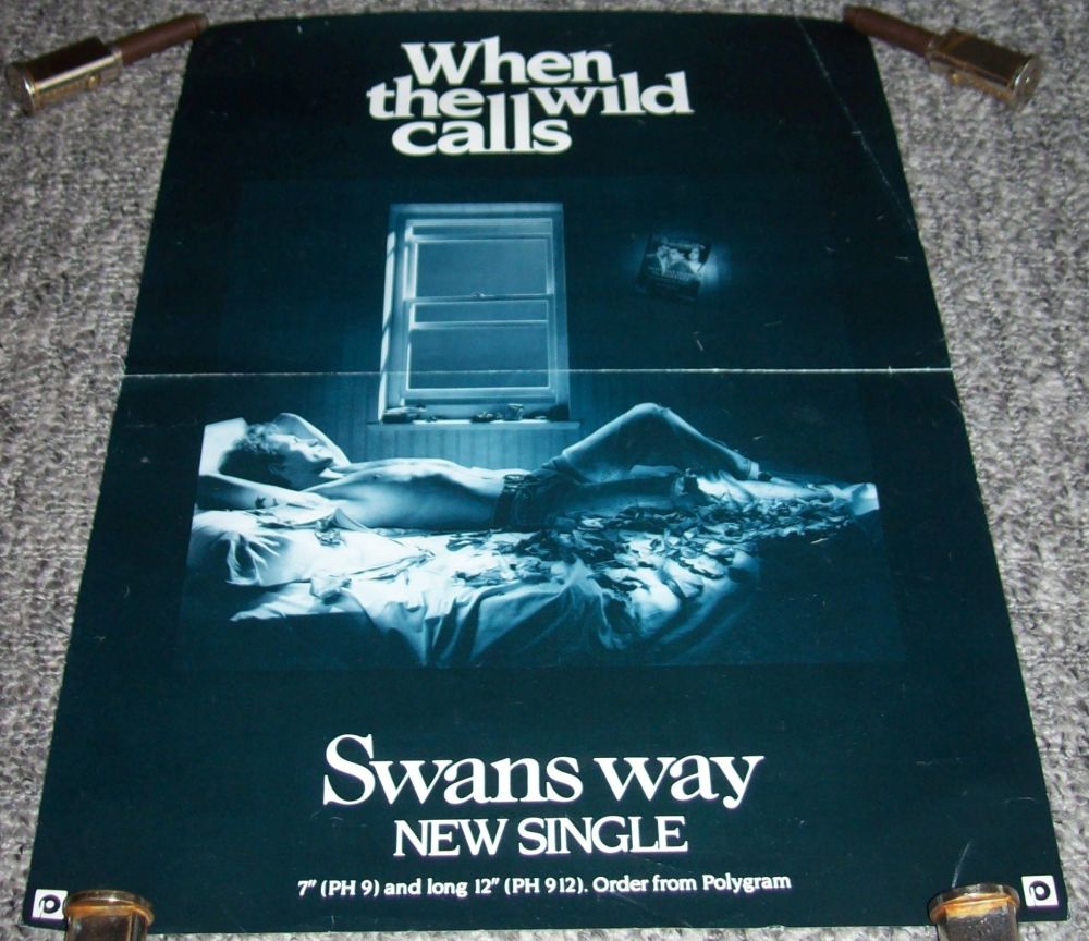 SWANS WAY RARE UK RECORD COMPANY PROMO POSTER 