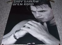 TAKE THAT GARY BARLOW U.K. RECORD COMPANY PROMO POSTER "OPEN ROAD" ALBUM IN 1997