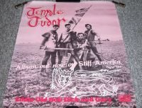 TENPOLE TUDOR US REC COM PROMO POSTER "EDDIE OLD BOB DICK AND GARY" ALBUM 1981