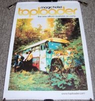 TOPLOADER RARE U.K. RECORD COMPANY PROMO POSTER FOR THE ALBUM "MAGIC HOTEL" 2002