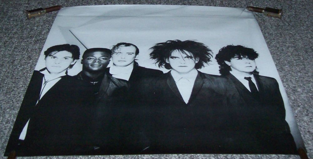 THE CURE RECORD COMPANY PROMO POSTER FOR THE RELEASE OF THE ALBUM 'THE TOP'