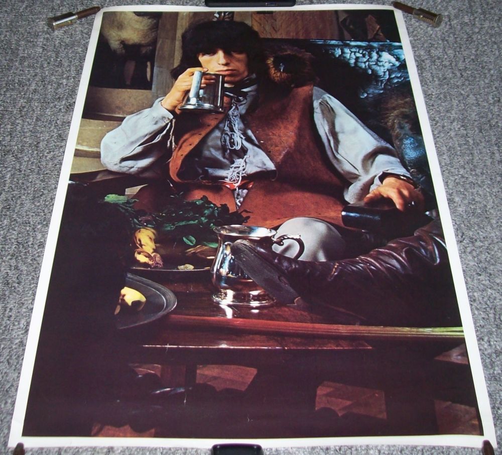 THE ROLLING STONES BILL WYMAN EXCELLENT FULL COLOUR 1972 U.K. PERSONALITY P