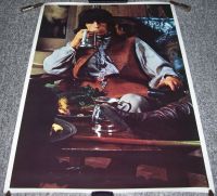 THE ROLLING STONES BILL WYMAN EXCELLENT FULL COLOUR 1972 U.K. PERSONALITY POSTER