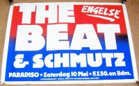 THE BEAT STUNNING CONCERT POSTER SATURDAY 10th MAY 1980 PARADISO CLUB AMSTERDAM