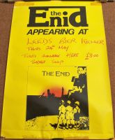 THE ENID RARE TOUR BLANK CONCERT POSTER THURSDAY 24th MAY 1979 LEEDS BIER KELLER