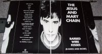 THE JESUS AND MARY CHAIN US REC COM PROMO POSTER 'BARBED WIRE KISSES' ALBUM 1988