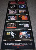 U2 UK RECORD COMPANY 'SPECIAL DEAL' PROMO DOOR POSTER 'ACHTUNG BABY' ALBUM 1991