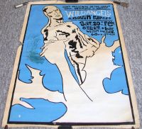 WILD ANGELS ROCKABILLY STUNNING SATURDAY 20th FEBRUARY 1971 U.K. CONCERT POSTER