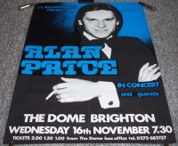 ALAN PRICE CONCERT POSTER WEDNESDAY 16th NOVEMBER 1983 AT THE BRIGHTON DOME U.K.