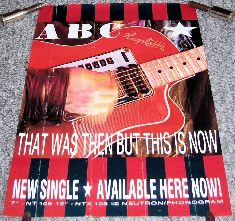 ABC UK RECORD COMPANY PROMO POSTER 