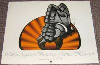 BARCLAY JAMES HARVEST RARE UK RECORD COMPANY PROMO POSTER "ONCE AGAIN" ALBUM 1971