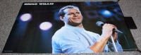 BRUCE WILLIS STUNNING RARE U.K. MINERVA LIVE ON STAGE PERSONALITY POSTER 1987