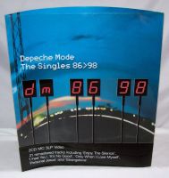 DEPECHE MODE RARE RECORD COMPANY PROMO 3D SHOP DISPLAY "THE SINGLES 86-98" ALBUM 1998