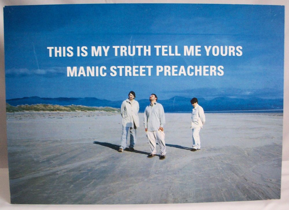 MANIC STREET PREACHERS PROMO SHOP DISPALY STANDEE FOR THE ALBUM RELEASE ‘TH