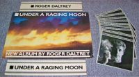 THE WHO/ROGER DALTREY PROMO SHOP DISPLAY FLAT "UNDER A RAGING MOON" ALBUM 1985