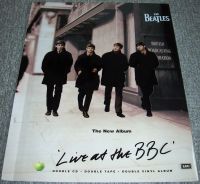 THE BEATLES RARE U.K. PROMO 3D SHOP DISPLAY STANDEE 'LIVE AT THE BBC' ALBUM 1994