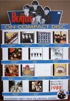 THE BEATLES UK RECORD COMPANY PROMO SHOP DISPLAY STANDEE CD ALBUM RELEASES 1987